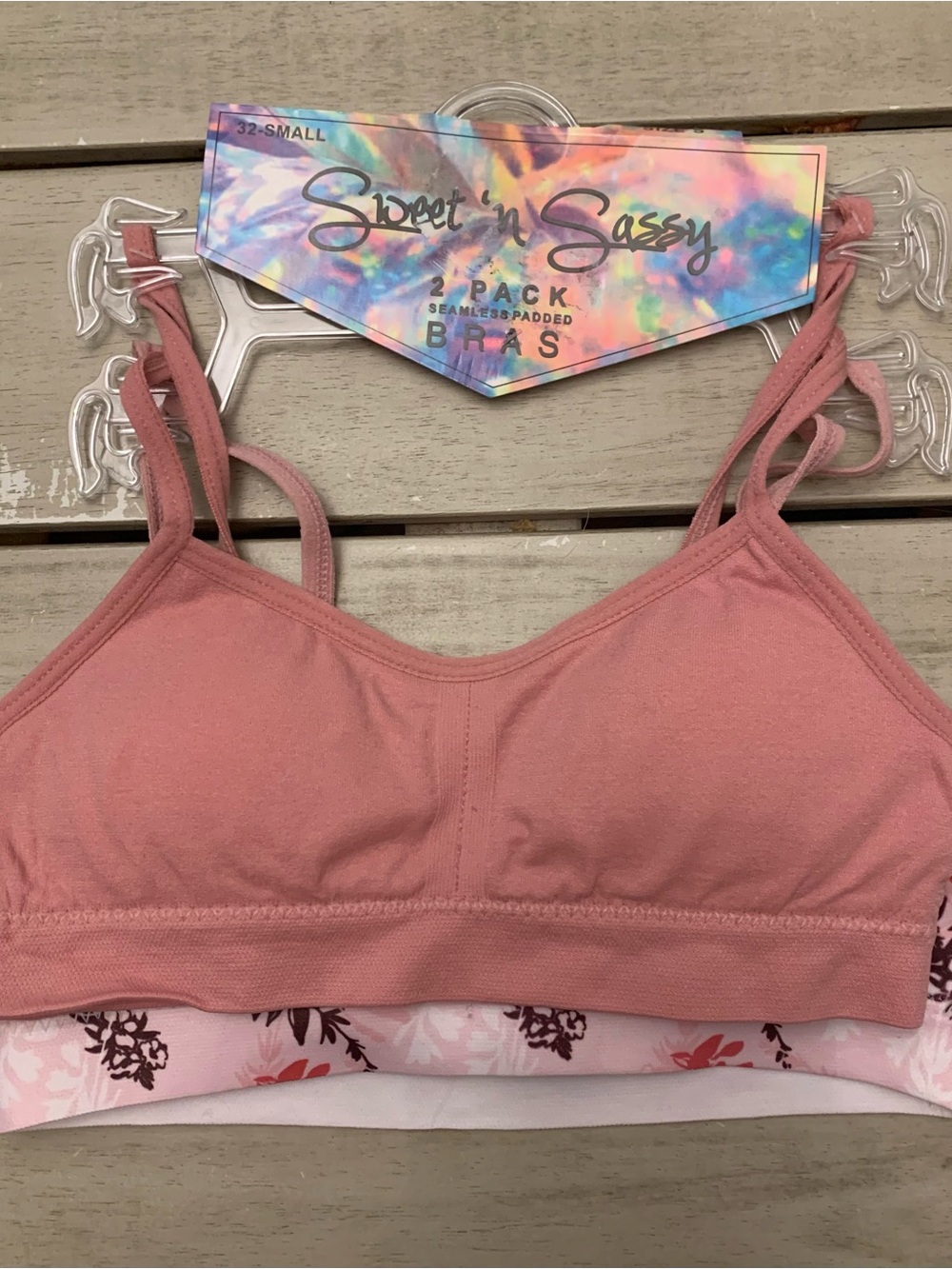 Girls sports Bra 32 S ( 2 pack) - Picture 2 of 6
